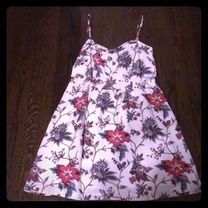 Flower mid Knee dress.
